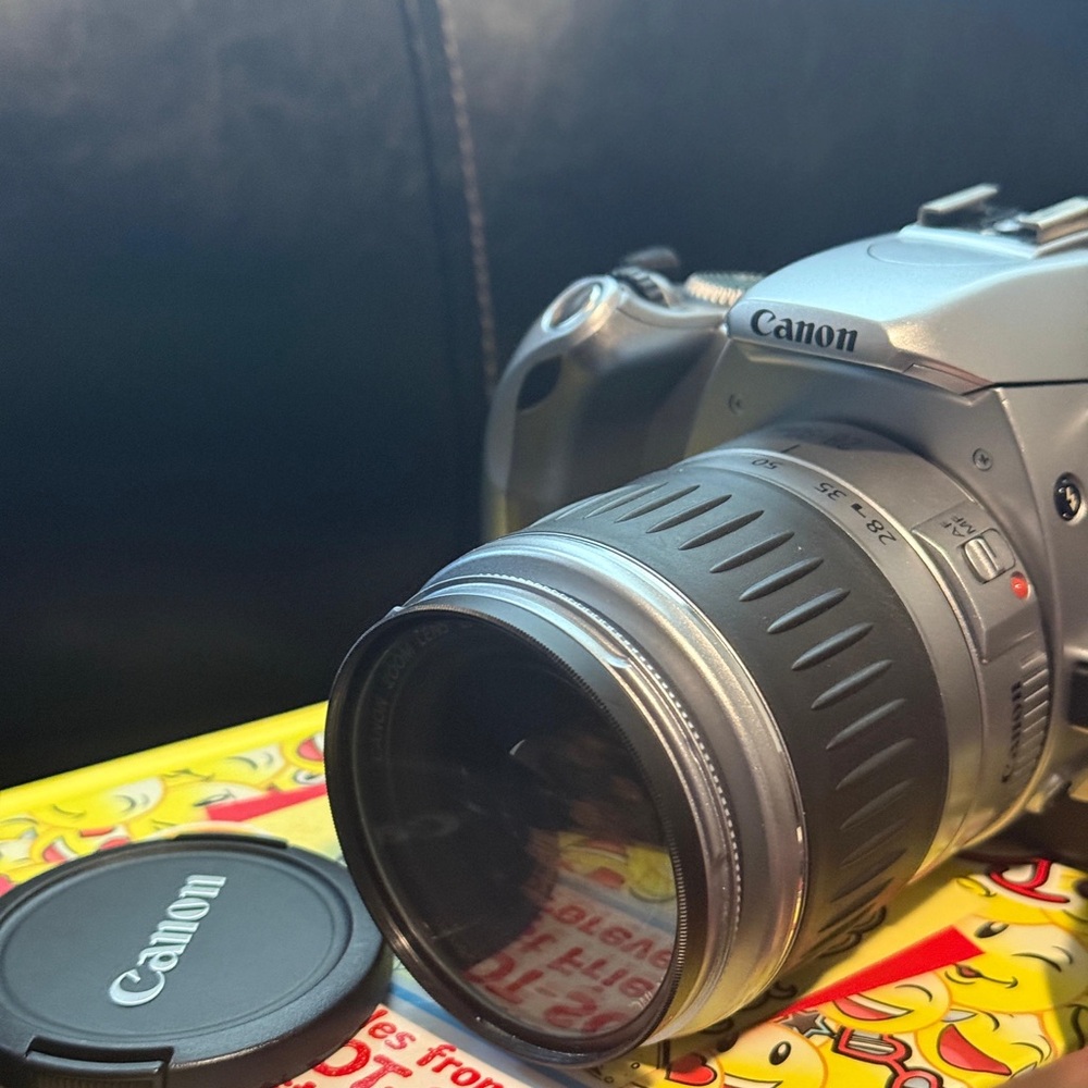 Canon EOS Rebel Ti 35mm Film SLR Camera with EF 28-90mm f/4-5.6 II Lens - Silver - Picture 8 of 16